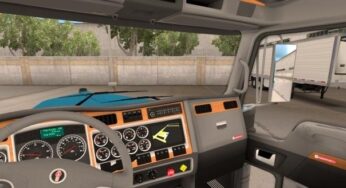 Kenworth W900 M Lite interior