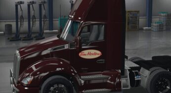 Tim Hortons skins for the 579 and T680 + Trailer v1