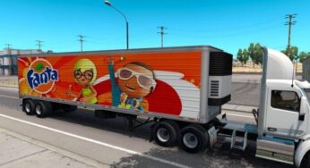 Fanta Drinks reefer trailer