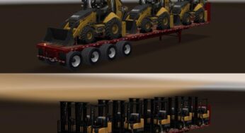 Long Flatbed Machinery Pack