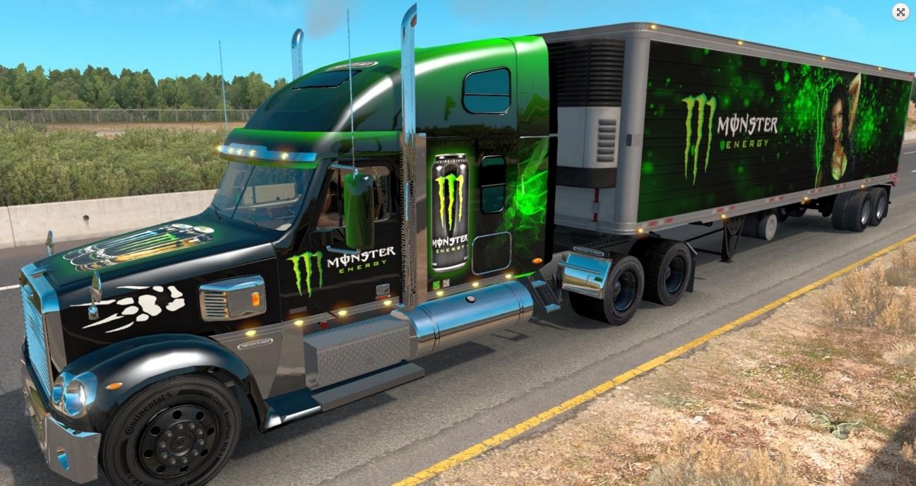 Monster Truck, Monster Energy Drink Kentworth Truck, Scotla…