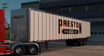 Preston Trucking Trailer Skin