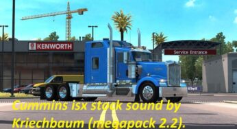 Cummins iSX Stock Sound for T680 & 579