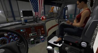 Freightliner Cascadia cabin accessories addon V2.1.3