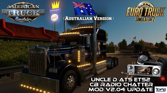 Uncle D ETS2 ATS CB Radio Chatter Mod