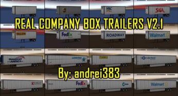 Real Company Box Trailers v2.2