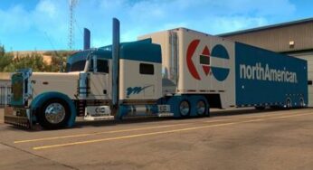 Reskinned Featherlite Trailer