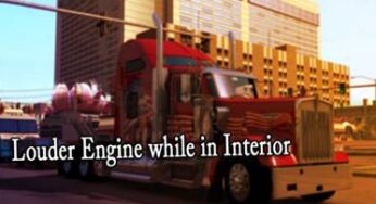 Engine in Interior Sounds Louder