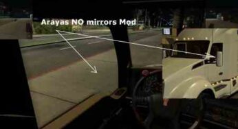 ATS Arayas NO Mirrors Mod 1.29