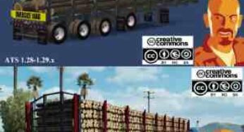 MANAC 4 AXIS LOG TRAILER ATS 1.28 – 1.29