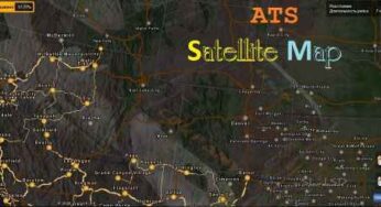 ATS Satellite map