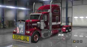 Fix for truck Kenworth W900L Big Bob