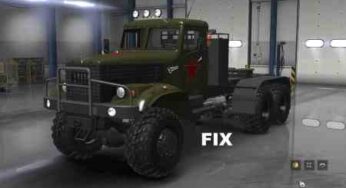 Fix for truck Kraz 255
