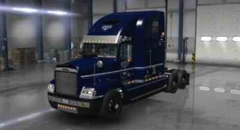 Uncle D Logistics VTC Freightliner FLD V2.0 ONLY Blue Skin v1.2