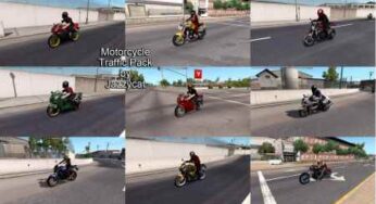 Motorcycle Traffic Pack by Jazzycat