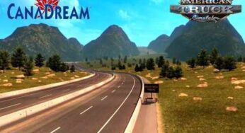 CanaDream Map v2.6.1 by ManiaX 1.31 ATS