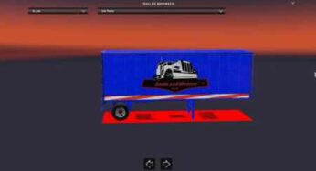 Sw Trans skin for short box trailer v2
