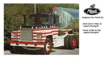 Engines and transmissions for Mack R v1