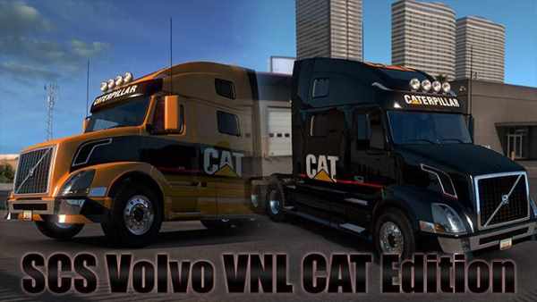 Scs Volvo Vnl Cat Edition 1 32 Ats Mods