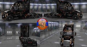 Volvo VNL 2018 truck Tiger skins 1.33
