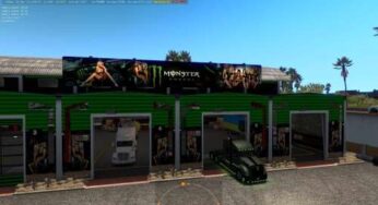 Big Garage Monster Energy Drink