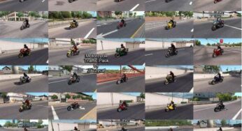 Motorcycle Traffic Pack (ATS) by Jazzycat v2