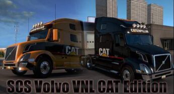 SCS Volvo VNL CAT Edition 1.33