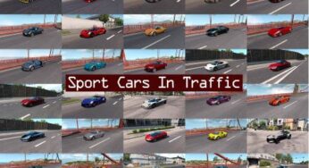 Sport Cars Traffic Pack (ATS) by TrafficManiac v3