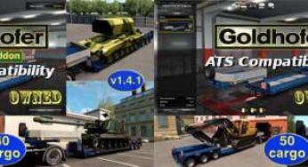 ATS Compatibility Addon for Jazzycat’s Goldhofer Trailer