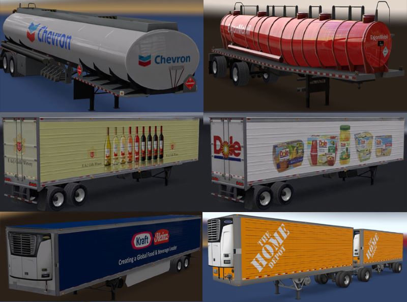 Real Companies & Trailers Pack