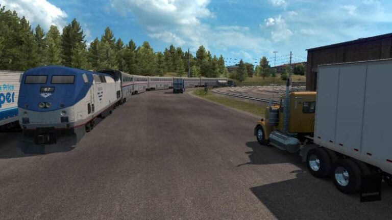 Trains Everywhere (Road Nightmare) 1.38 - ATS Mods