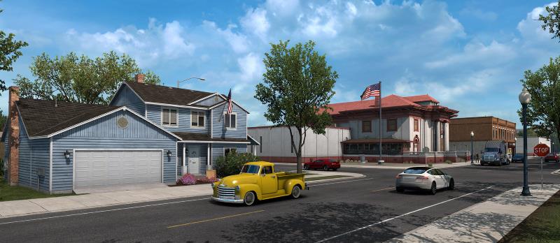 american truck simulator colorado dlc street