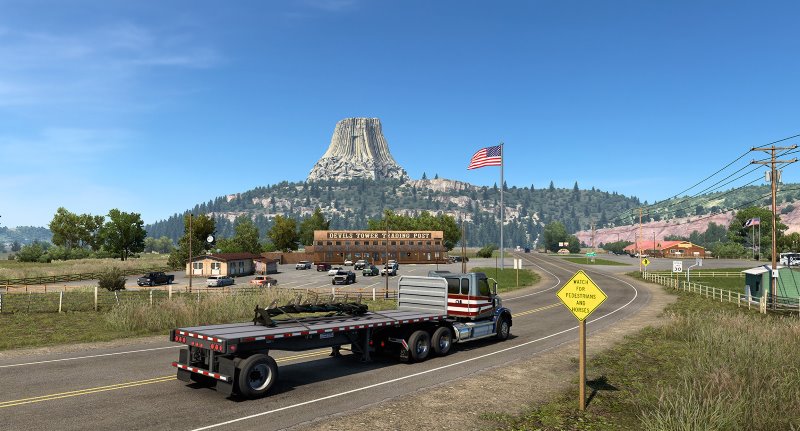 american truck simulator wyoming dlc