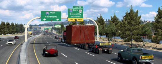 ATS patch 1.44 new Special Transport DLC routes - ATS Mods
