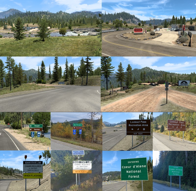 ATS Scenery Towns Northwest map