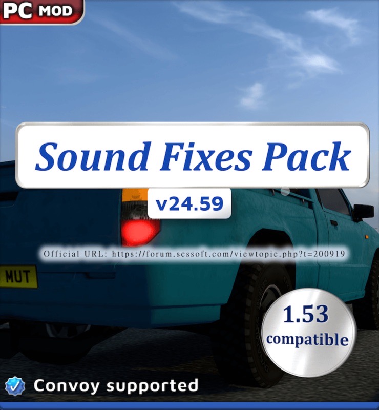 ats mods Sound Fixes Pack