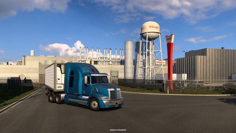 American Truck Simulator map mod