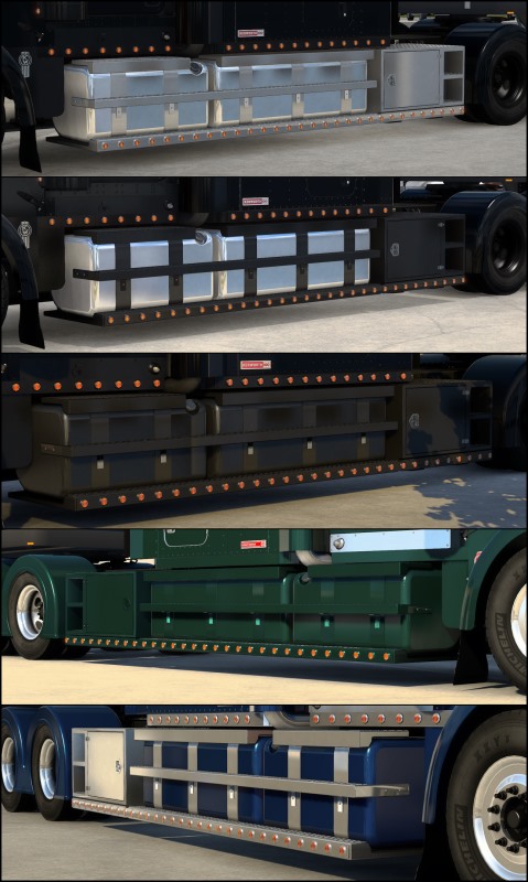 ats Custom Fueltanks SCS Kenworth W900